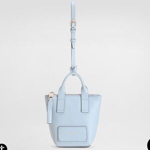 Dolce &‎ Gabbana Sky Blue Minibag charm in calfskin